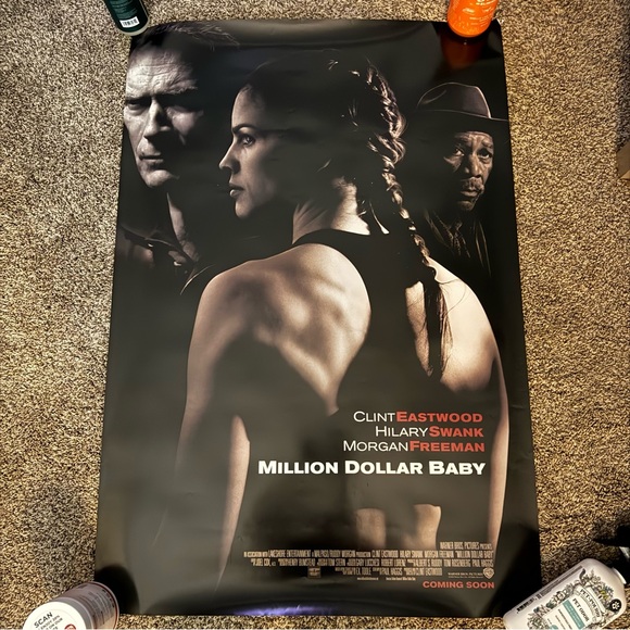 Other - Million Dollar Baby Original 27 X 40 Theatrical Movie Poster